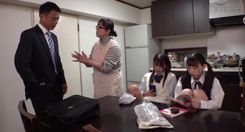 Ngày đầu gặp mặt bố dượng đã xxx 2 hoa nhỏ riêng của vợ